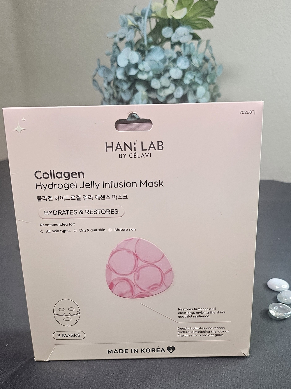 HANI LAB Collagen Hydrogel Jelly Infusion Mask — Made in Korea